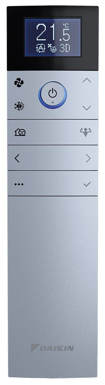 DAIKIN R-32 Wandgerät FTXJ42AS9 EMURA 3 Farbe Silber