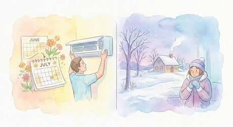 Klimaanlage vor dem Sommer einbauen: Timing-Guide