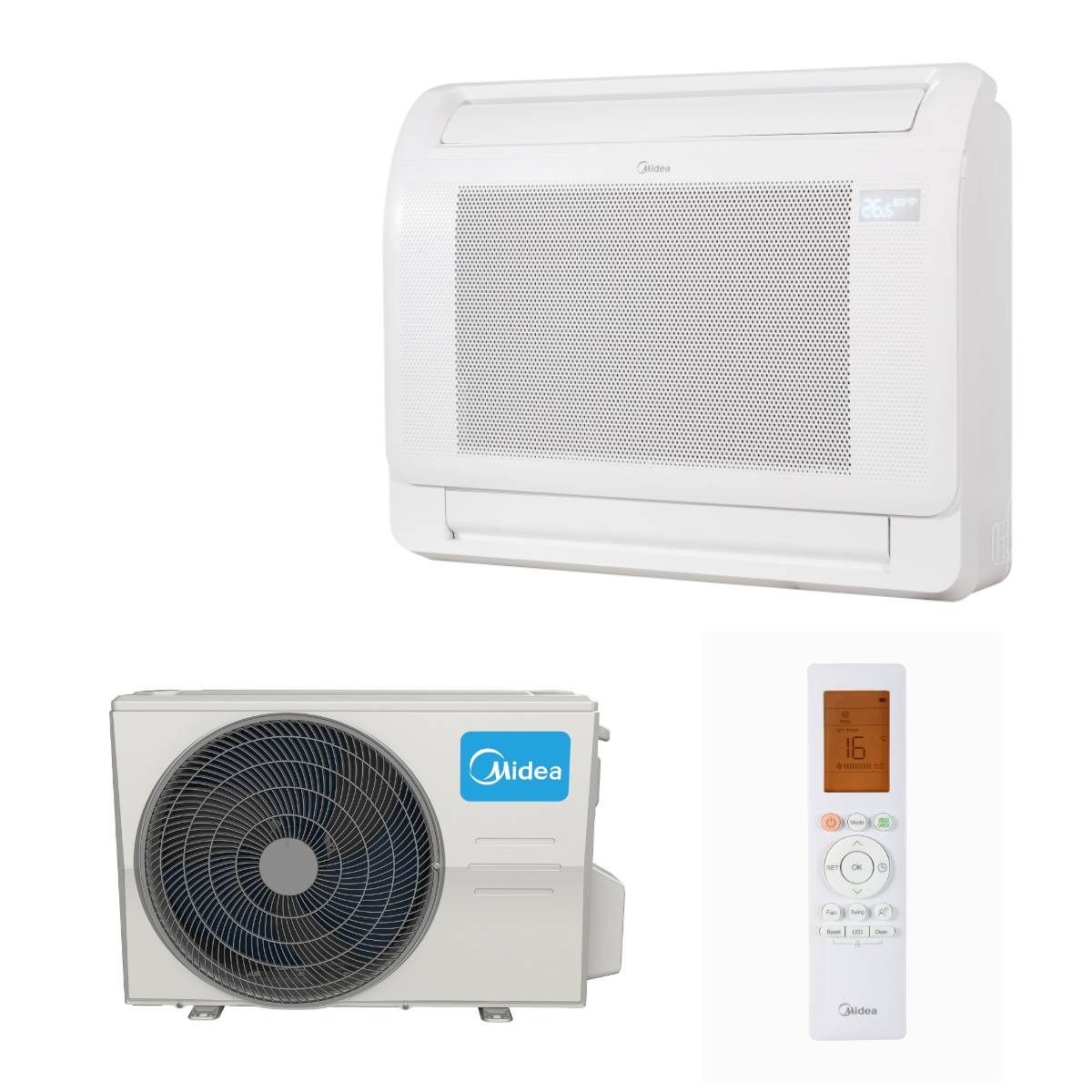 MIDEA Klimaanlage Kompakt-Truhe Set MFA2U-17HRFNX-ME | 5 kW