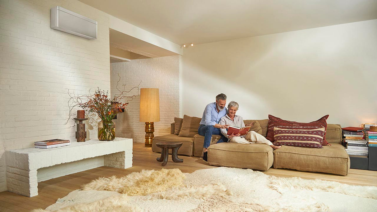 DAIKIN R-32 Wandgerät FTXA20CS Stylish Farbe: Silber inkl. IR-FB