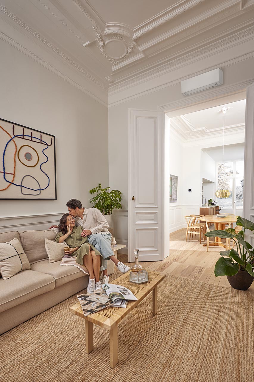DAIKIN R32 Wandgerät, FTXTM Typ: 40A Perfera Cold Region weiß
